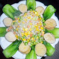 x杏鲍菇炒粒粒香的做法[图]