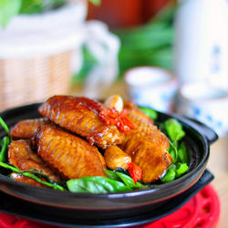 三杯鸡翅中的做法[图]