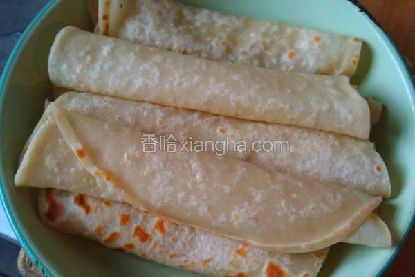 东北烫面筋饼