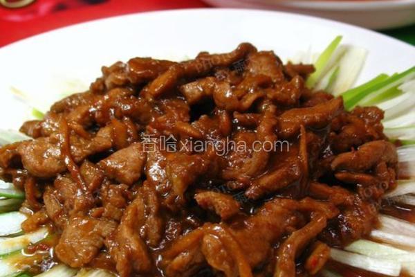 京酱肉丝