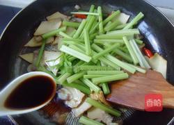 香芹炒香干的做法图解6