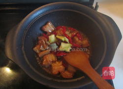 香干烧肉的做法图解4