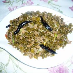 肉末酸豆角的做法[图]