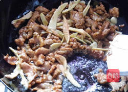 甜椒小炒肉的做法图解8