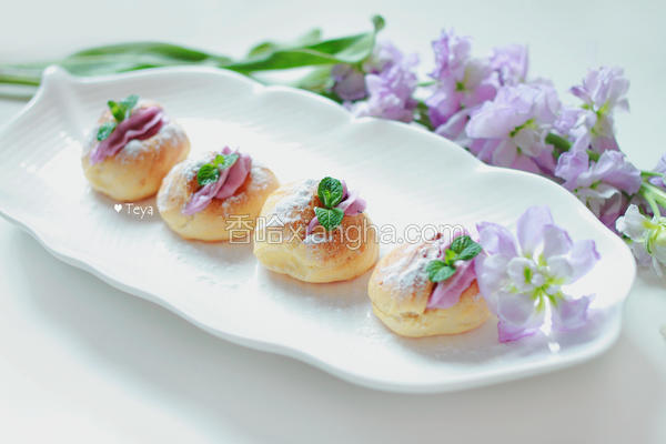 甜心蓝莓泡芙
