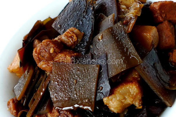 海带红烧肉