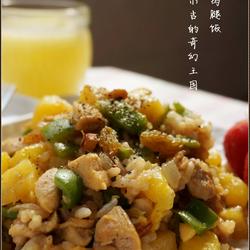 菠萝鸡腿饭的做法[图]
