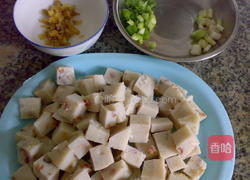 辣炒萝卜糕的做法图解2