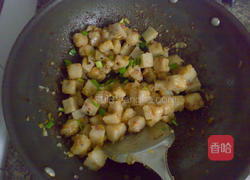 辣炒萝卜糕的做法图解8