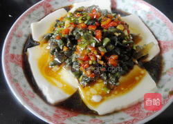 松花蛋拌豆腐的做法图解8