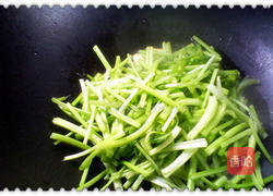芹菜炒香干的做法图解5
