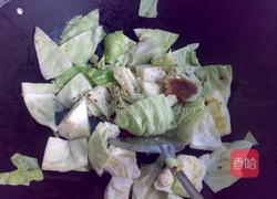 陈醋辣椒炒包菜的做法图解5