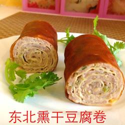 东北熏干豆腐卷的做法[图]