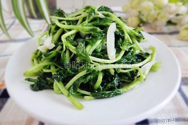清炒水香菜