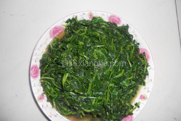 清炒豆苗