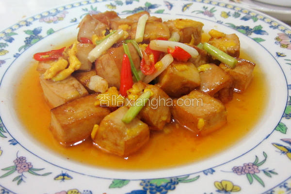 蛋黄豆腐丁