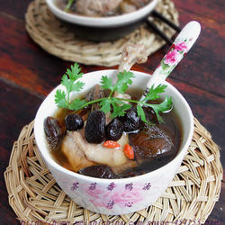 茶菇煲番鸭的做法[图]