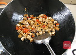 豆豉香干丁的做法图解6