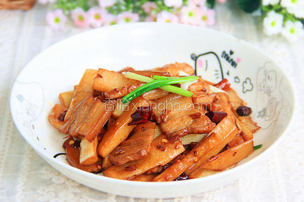 甜笋小炒肉