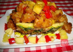 菠萝咕噜肉的做法图解13