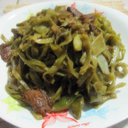 豆角焖蔬菜面的做法[图]