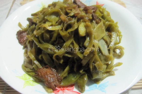 豆角焖蔬菜面