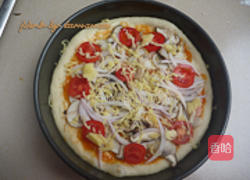 蔬菜披萨的做法图解11