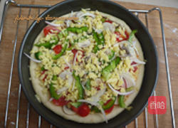 蔬菜披萨的做法图解12