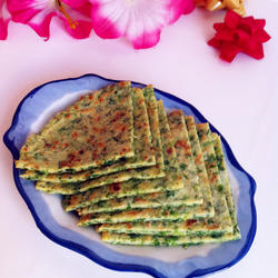 芹菜叶鸡蛋饼的做法[图]