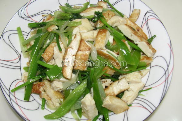 香菜炒豆腐