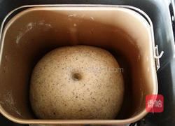 黑芝麻土司面包机的做法图解4