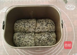 黑芝麻土司面包机的做法图解11