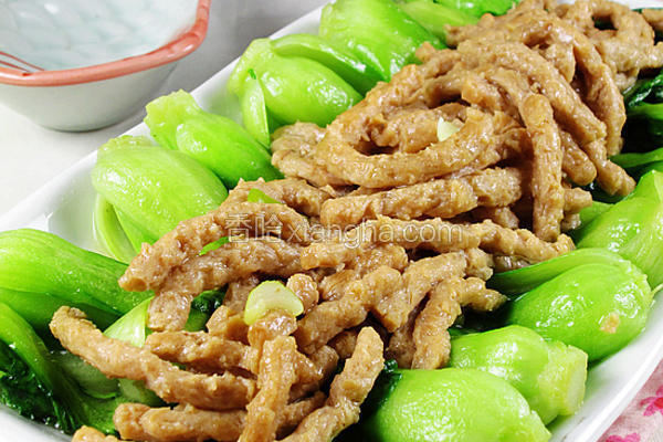 素肉丝油菜
