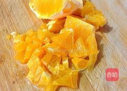 橙子酒酿汤的做法图解2
