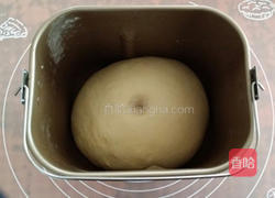 紫薯土司面包机的做法图解3