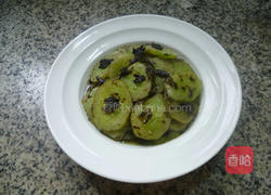 橄榄菜炒青瓜的做法图解10
