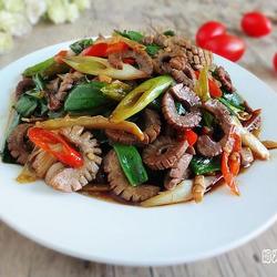 香葱炒腰花的做法[图]