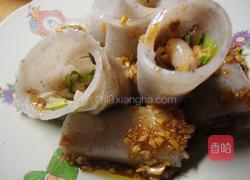 香菇虾仁肠粉的做法图解12