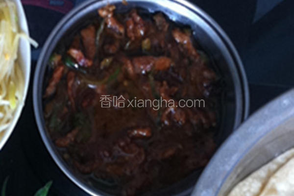 京酱肉丝
