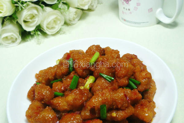 酸辣鸡米花