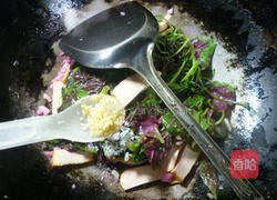 香干炒红苋菜的做法图解7