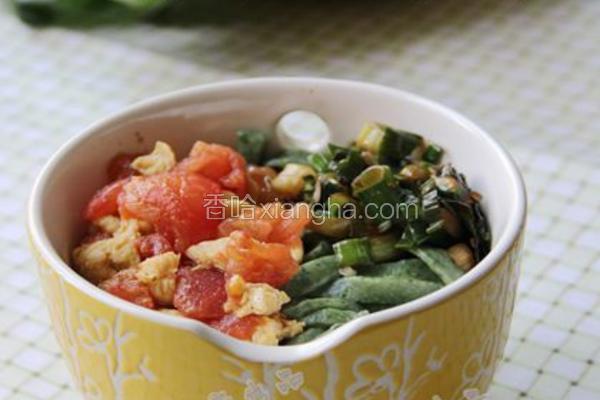 西红柿鸡蛋菠菜面