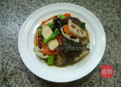 香菇素什锦的做法图解19