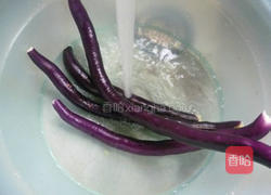 茄子炒杏鲍菇的做法图解4