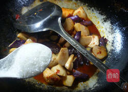 茄子炒杏鲍菇的做法图解14