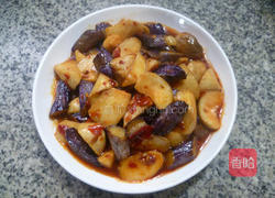 茄子炒杏鲍菇的做法图解17