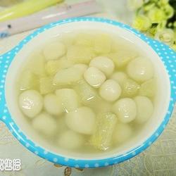 冰糖梨汁汤圆的做法[图]
