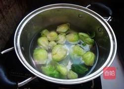 蚝油小包菜的做法图解3