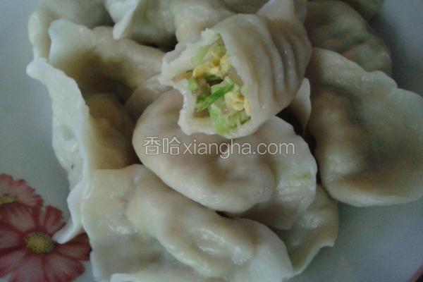 西葫芦鸡蛋饺子