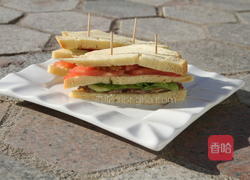 牛肉三明治的做法图解14